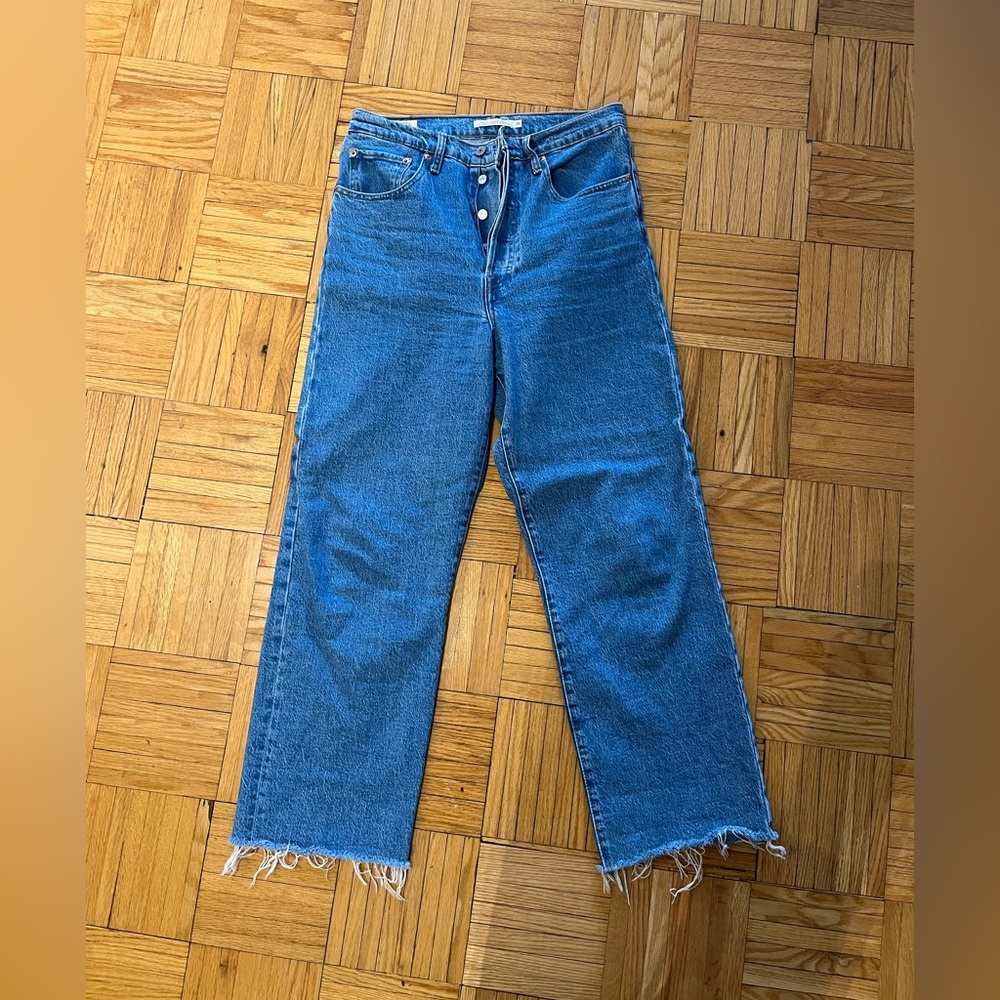 Levi’s Ribcage Straight Ankle Jeans Size 30
